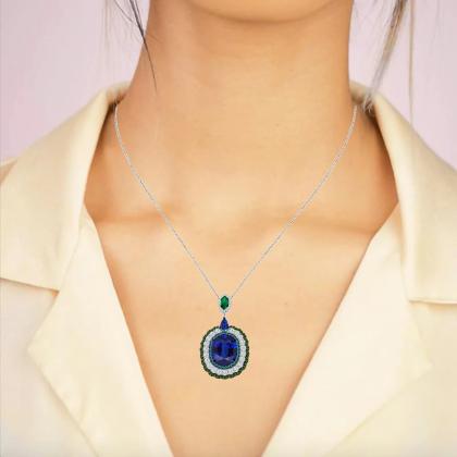 Exclusive Gemstone Pendants & Diamond Necklaces at Shop Vivaan