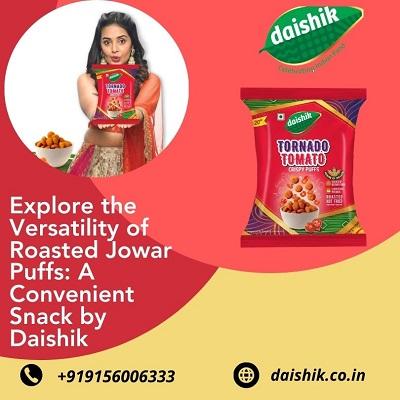 Explore the Versatility of Jowar Puffs: Buy Jowar Puffs Online from Daishik for a Convenient Snack.
