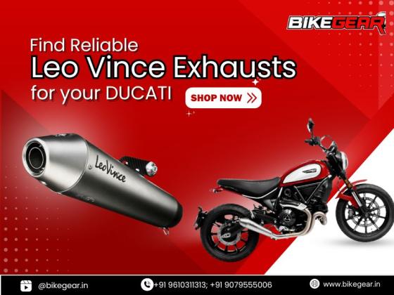 Find Reliable Leo Vince Exhaust for your DUCATI