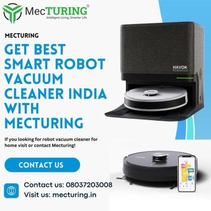 Get Best Smart Robot Vacuum Cleaner India with Mecturing