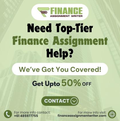 Get Top-Tier Finance Assignment Help at upto 50% off