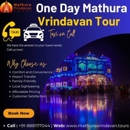Holi Mathura Vrindavan Tour Package | +91-8881117044
