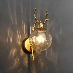 Illuminate your space with our Modern Nordic Deer Wall Lamp!