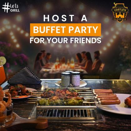 India’s Finest Live Grill Buffet Noida - Castle’s barbeque Noida