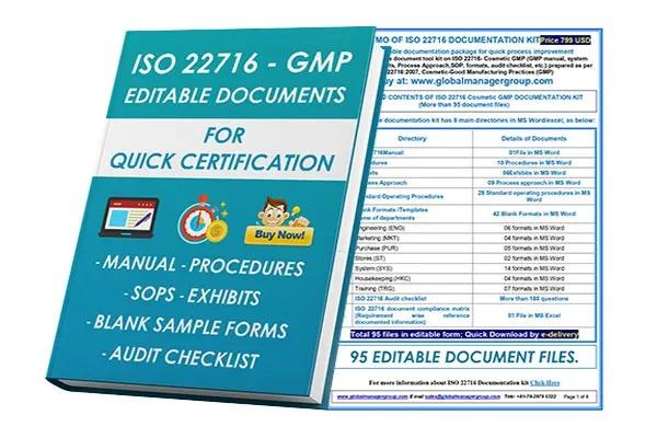 ISO 22716 Certification Consultancy