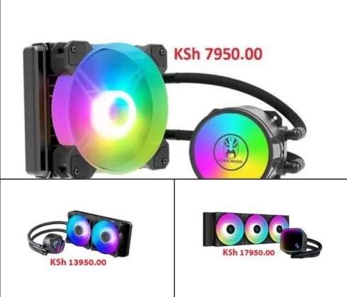 New Liquid CPU and GPU coolers
