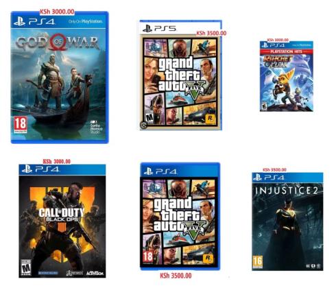 New PlayStation Games
