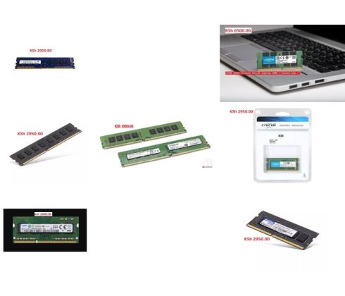New RAM sticks