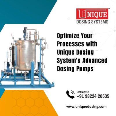 Optimize Your Processes with Unique Dosing System's Advanced Dosing Pumps