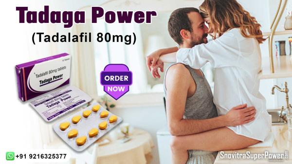 Order Tadaga Power 80mg (Tadalafil 80mg)