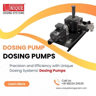 Precision and Efficiency with Unique Dosing Systems' Dosing Pumps