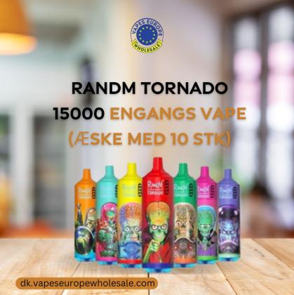 RandM Tornado 15000 Engangs Vape (Æske Med 10 Stk)