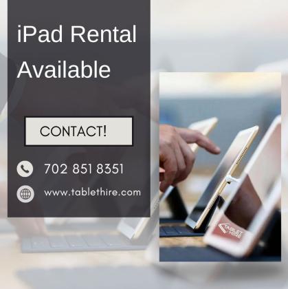 Reliable iPad Rental in USA | Tablet Hire