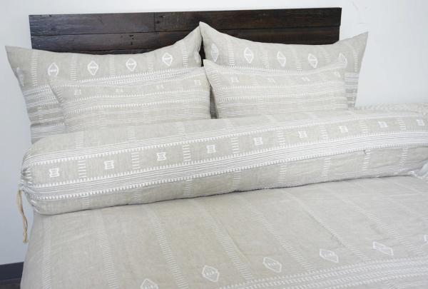Rev Up Your Bedroom Racer Linen Duvet Cover