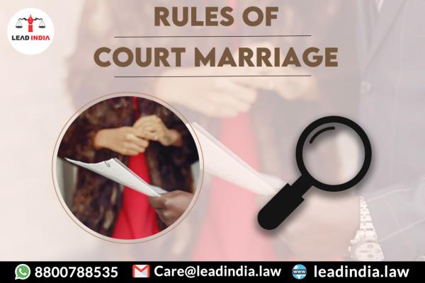 Rules Of Court Marriage