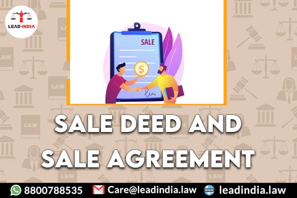 sale deed and sale agreement | top legal firm | law firm