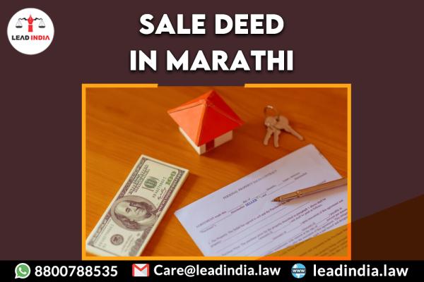 sale deed in marathi | top legal firm | law firm