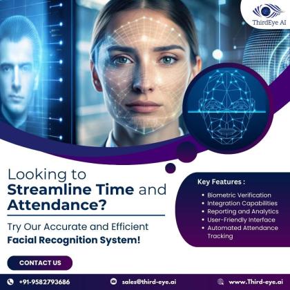 Streamline Time and Attendance with Our Accurate and Efficient Facial Recognition System