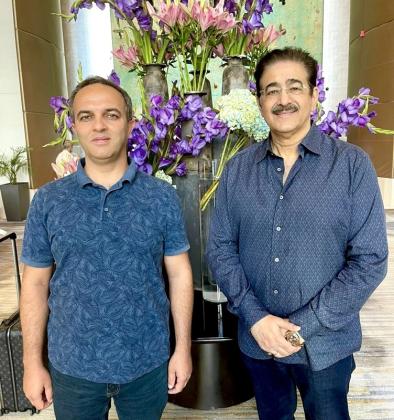 Support for Marwah Studios President Sandeep Marwah from International Relations Department in Baku