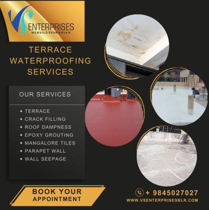 Terrace Waterproofing Contractors in Bangalore