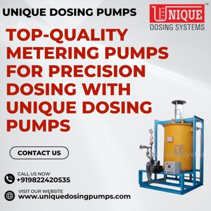 Top-Quality Metering Pumps for Precision Dosing with Unique Dosing Pumps