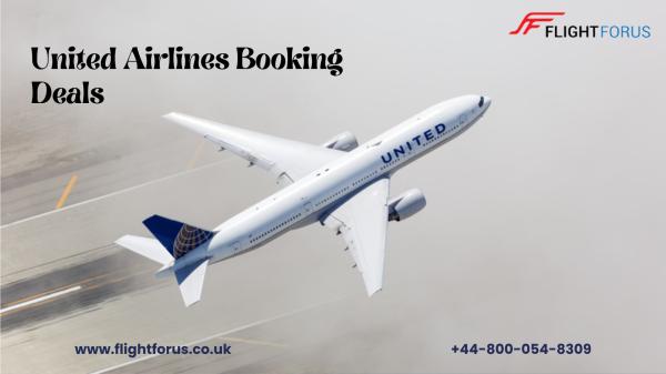 United Airlines Booking Deals | Call at +44-800-054-8309 | Book Today