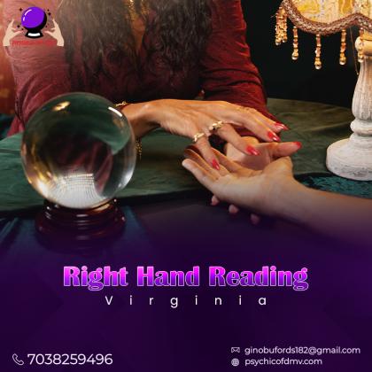 Unravel the secrets of life with right hand reading in Virginia