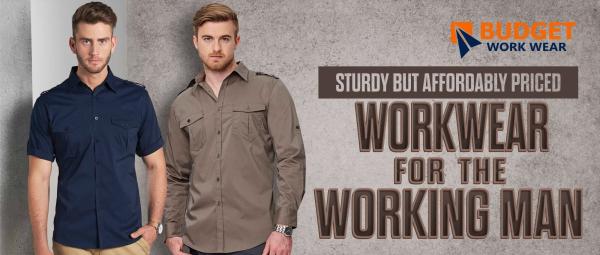 Workwear for the working man which is sturdy but affordably priced