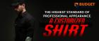 A customized shirt which is highest standard of professional appearance