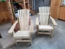 Adirondack Chairs With Connecting Table GA