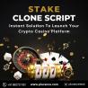 Build your crypto casino empire with stake clone script