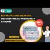 Buy MTP Kit Online in USA- End Unintended Pregnancy at Home with 30% Off