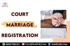 Court Marriage Registration