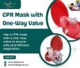 CPR Mask with One-Way Valve Essential for Safe Resuscitation