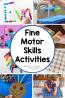 Fine Motor Activities