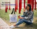 Foldable and Washable Promotional Cotton Tote Bags