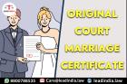 Original Court Marriage Certificate