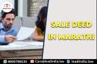 sale deed in marathi | best legal firm | law firm