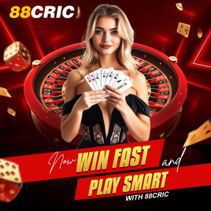 88cric-Now win fast and play smart with 88cric!