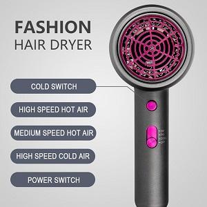 Achieve perfect hair with our Anion Hair Dryer with Diffuser!
