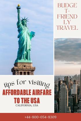 Affordable Airfare to the USA | +44-800-054-8309 | Budget-Friendly Travel