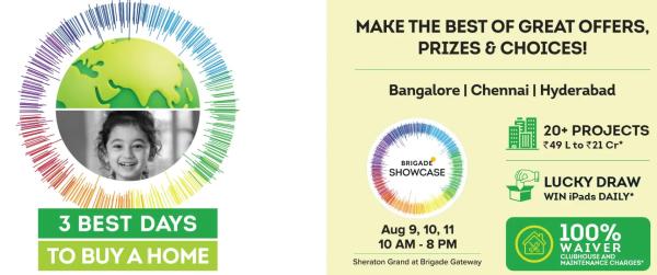 Amazing Offers on Apartments in Bangalore at Brigade Showcase 2024