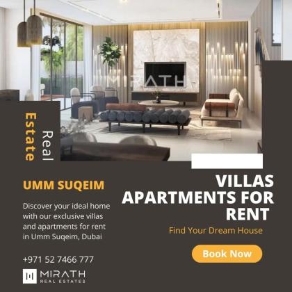 Brand New Villas & Townhouses in Jumeirah Umm Suqeim | Modern Luxury Living