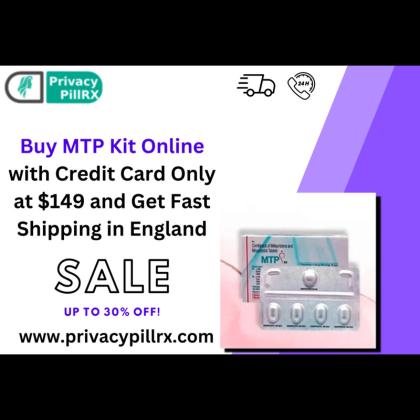 Buy MTP Kit Online with Credit Card Only at $149 and Get Fast Shipping in England