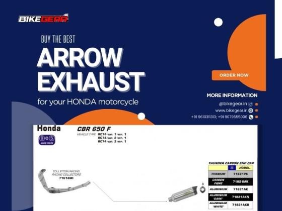 Buy the best Arrow Exhaust for your HONDA motorcycle