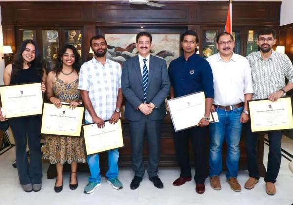 Cast and Crew of Feature Film “DECAY” Engage with Students at Marwah Studios