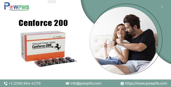Cenforce 200mg ( Black pill ) Tablets Online USA –Powpills