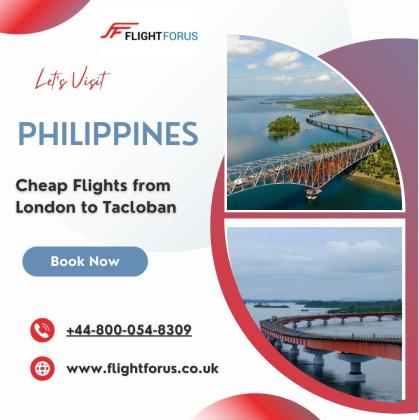 Cheap Flights from London to Tacloban | +44-800-054-8309 | Book Now