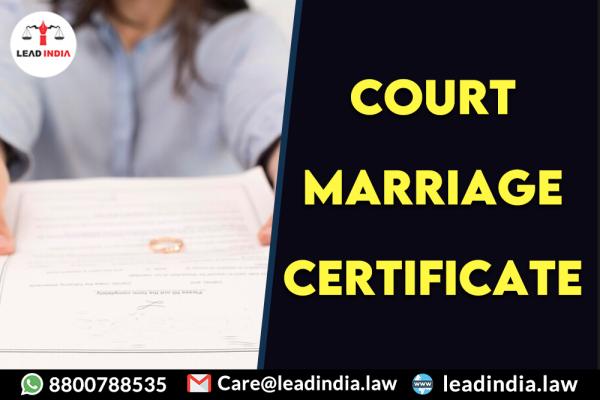 Court Marriage Certificate
