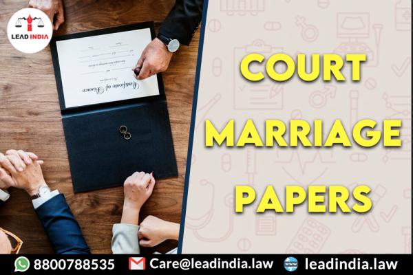 Court Marriage Papers
